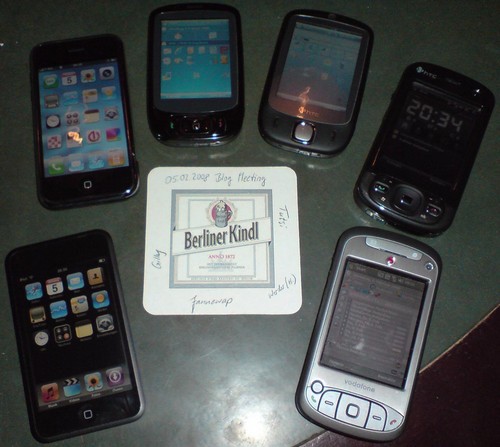 iPhone - iPod touch - htc touch - o2 xda nova - htc P3600 trinity - vpa compact III