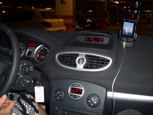 Renault Clio Mietwagen Innenraum