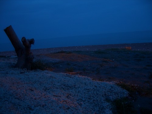 Strand von Torrox bei Nacht