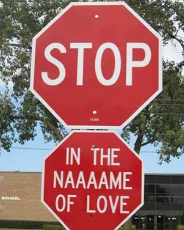 stop - in the naaaame of love