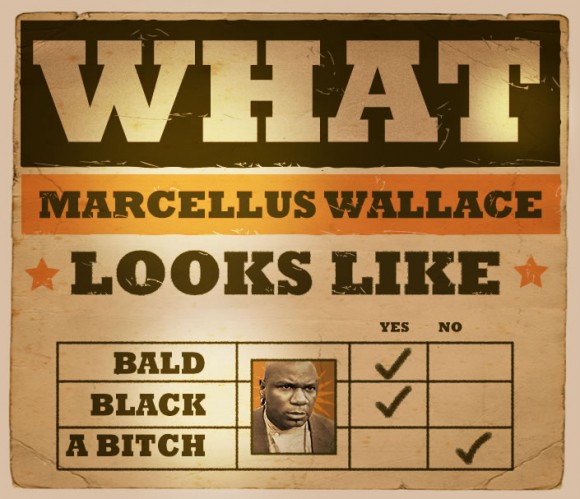 what marcellus wallce looks like