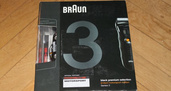 Braun Series 3 Posche Edition