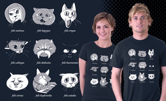 Types Of Internet Cats T-Shirt