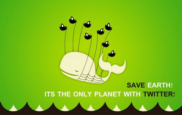 Save Earth it's the only planet with twitter