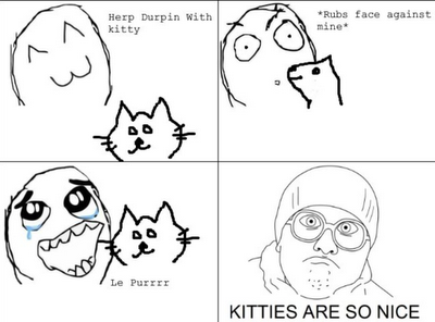 Kitties are so nice
