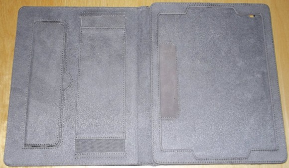 iPad 2 Schutzhülle aus Leder - Marware EcoVue for iPad 2 innen