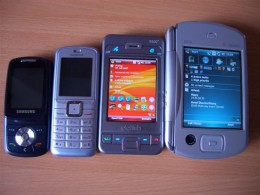 Samsung SGH-X530 - Nokia 6070 - Eten Glofiish X500+ & T-Mobile MDA Pro