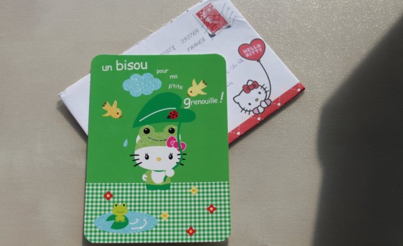 Hello Kitty Postkarte