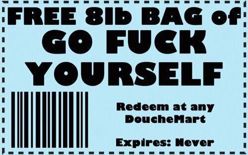 Free Bag of GO FUCK YOURSELF