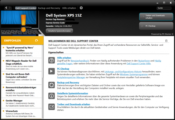 Dell Support Center Software