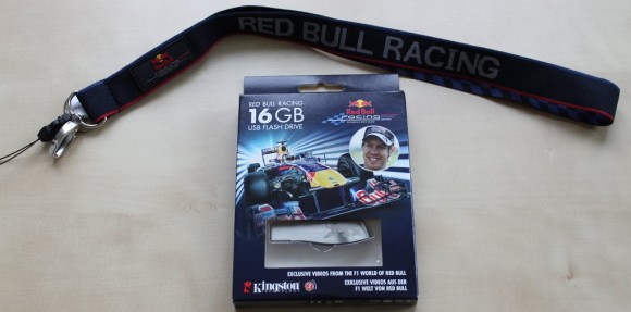 16GB Kingston Red Bull USB Stick mit Schlüsselband
