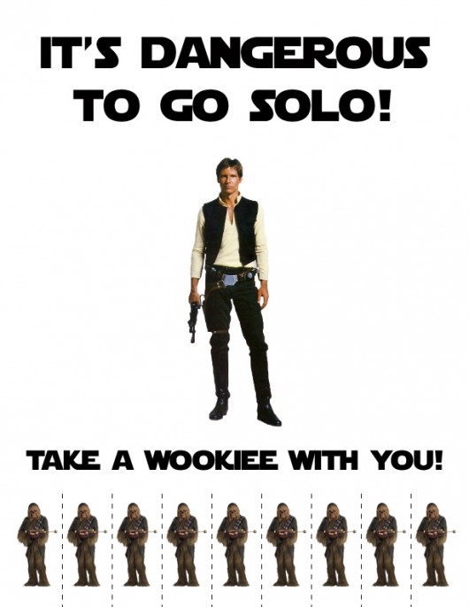 it's dangerous to to solo
