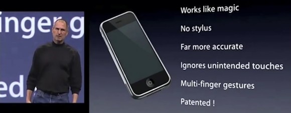 iPhoney Keynote 2007 - patented