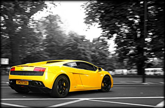 Lamborghini Gallardo yellow