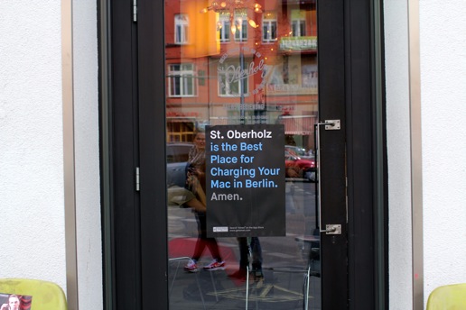 St Oberholz is the Best Place for Charging Your Mac in Berlin. Amen