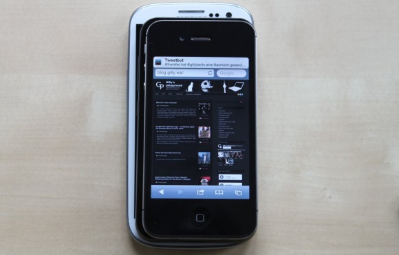 Samsung Galaxy S3 - LG OPTIMUS Black - iPhone 4S