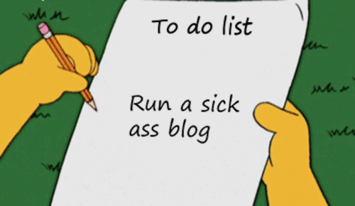 To Do Blog