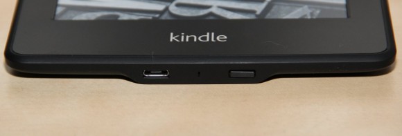 Kindle paperwhite USB-Anschluss und Power-Button