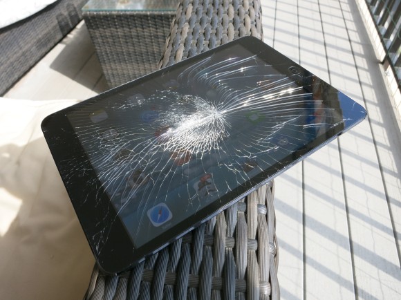 iPad Mini Glas kaputt - Displaybruch 2