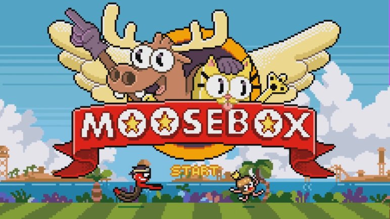 8-Bit-Kurzfilm: Moose und sein Buddy CatBox retten Prinzessin Burger