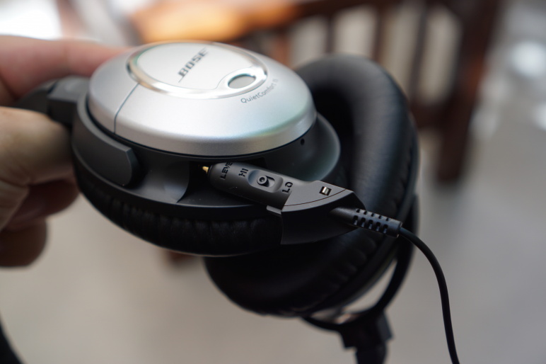 Bose QuietComfort 15 Kopfhörer mit Acoustic Noise Cancelling Test 11