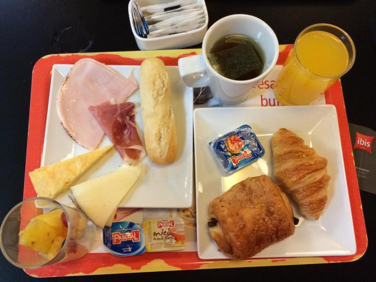 Frühstück Ibis Barcelona