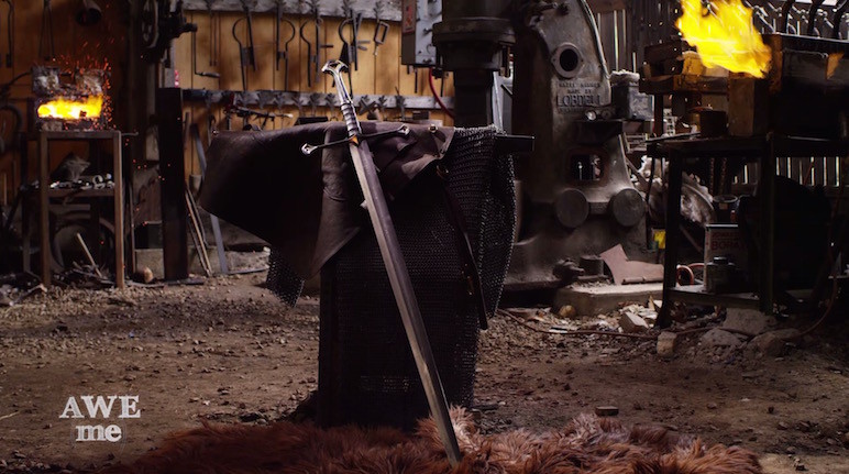 Aragorns Schwert schmieden (Narsil) und reparieren (Andúril)