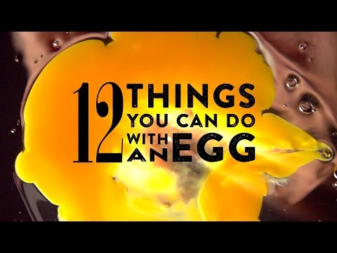 12 Things you can do with an Egg
