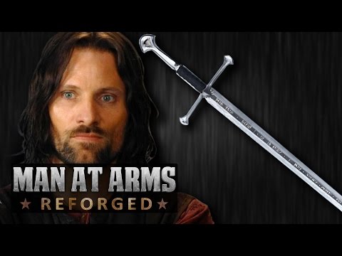 Aragorn&#039;s Narsil / Andúril (Lord of the Rings) - MAN AT ARMS: REFORGED