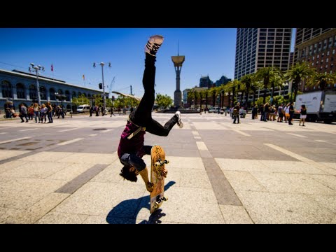 Skateboard Parkour in 8k - Streets of San Francisco!