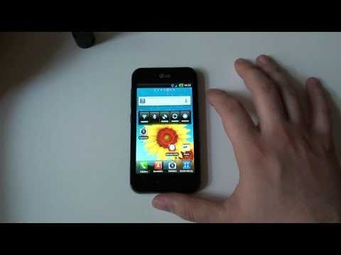 Video-Review: LG P970 OPTIMUS Black