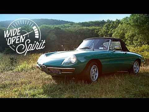 This Alfa Romeo Spider Is A Wide Open Spirit