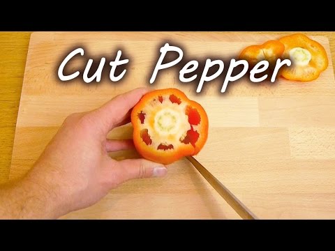 How to Cut a Pepper