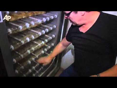 Raw Video: French Bread From a Vending Machine