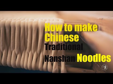 [Food]How to make Chinese traditional Nanshan noodles |More China