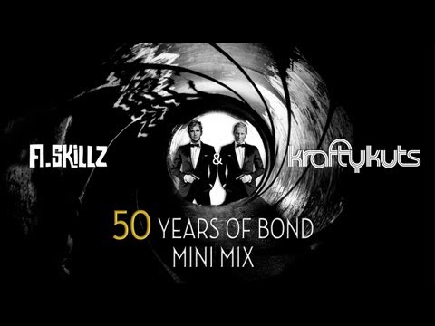 50 Years of James Bond Mini Mix Compilation - A.Skillz &amp; Krafty Kuts