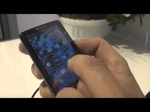 Archos 32 3.2inch Personal Multimedia Player with Android 2.2 hands-on at IFA 2010