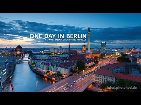 One Day in Berlin. Motion Timelapse.