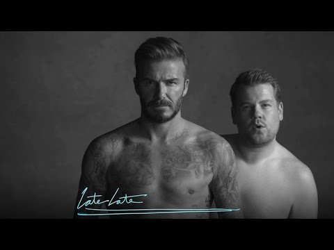 David Beckham and James Corden&#039;s New Underwear Line