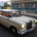 Ältestes Taxi Berlin Mercedes 190 Diesel Million Kilometer